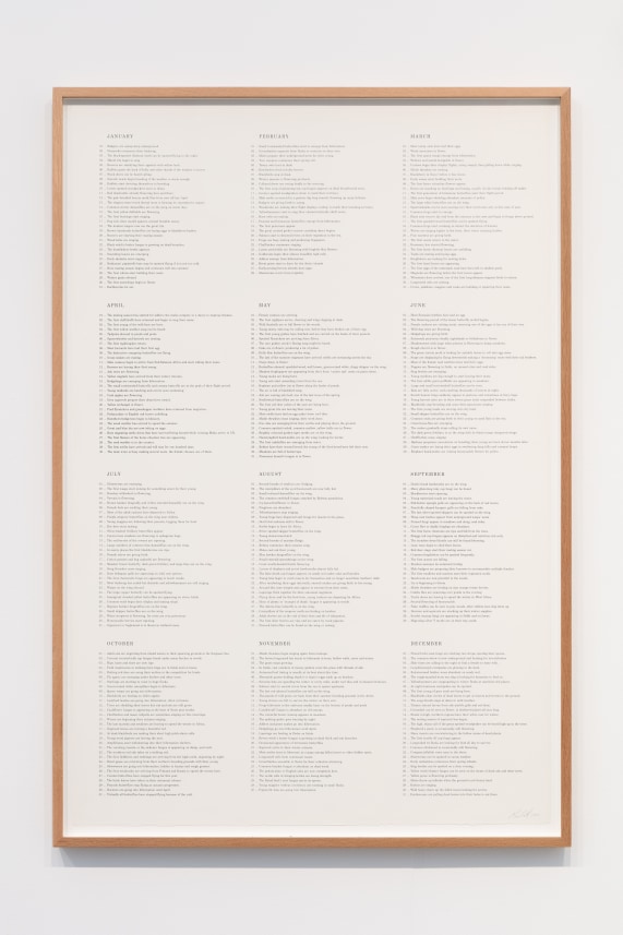 Nature Calendar