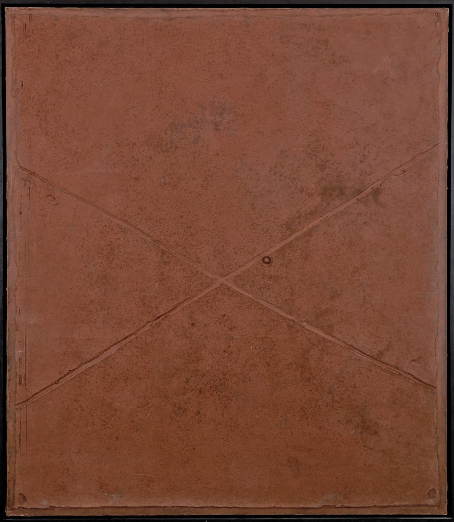 Cross on Brown