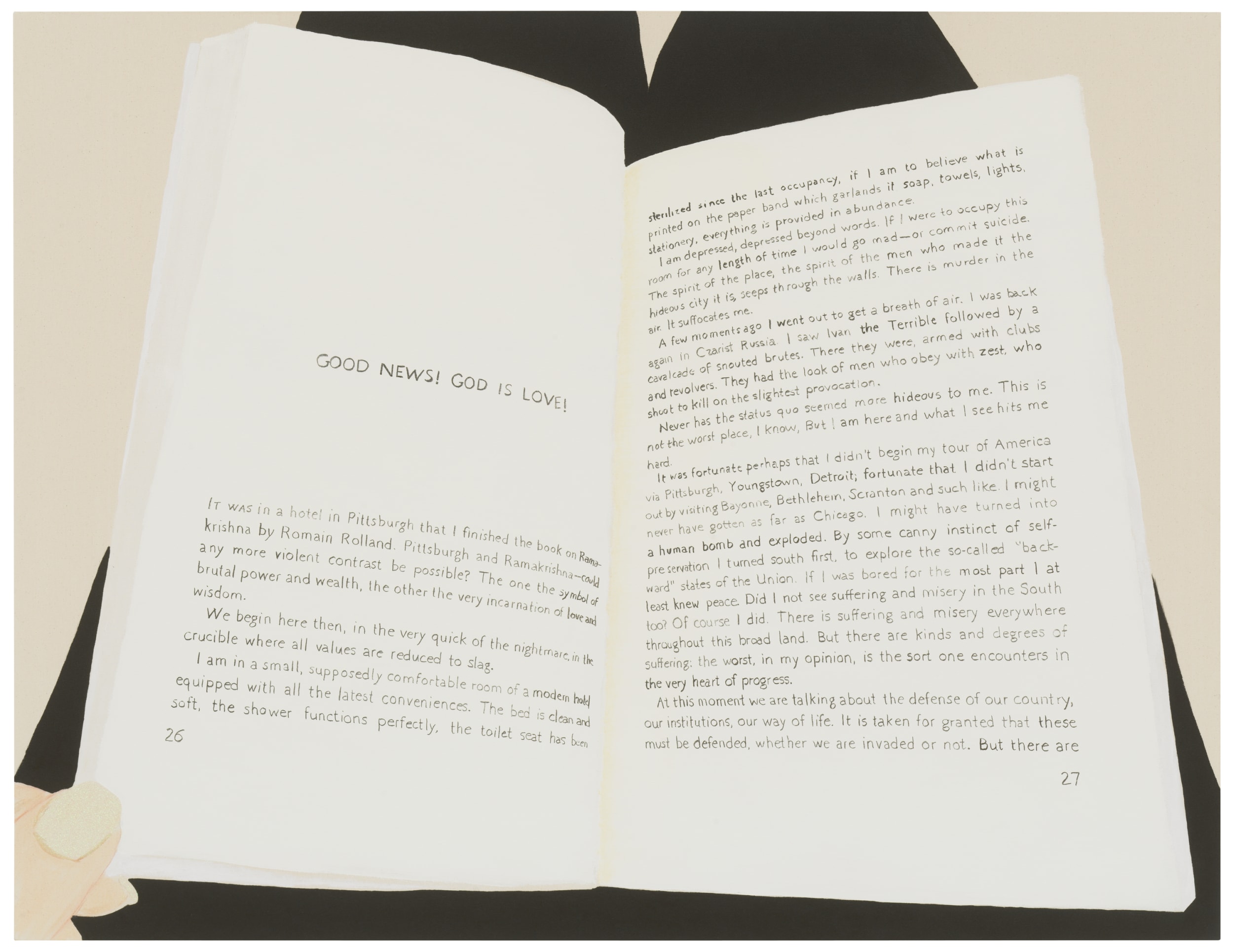 “Reading Henry Miller’s Air-Conditioned Nightmare from the mid-1940’s”