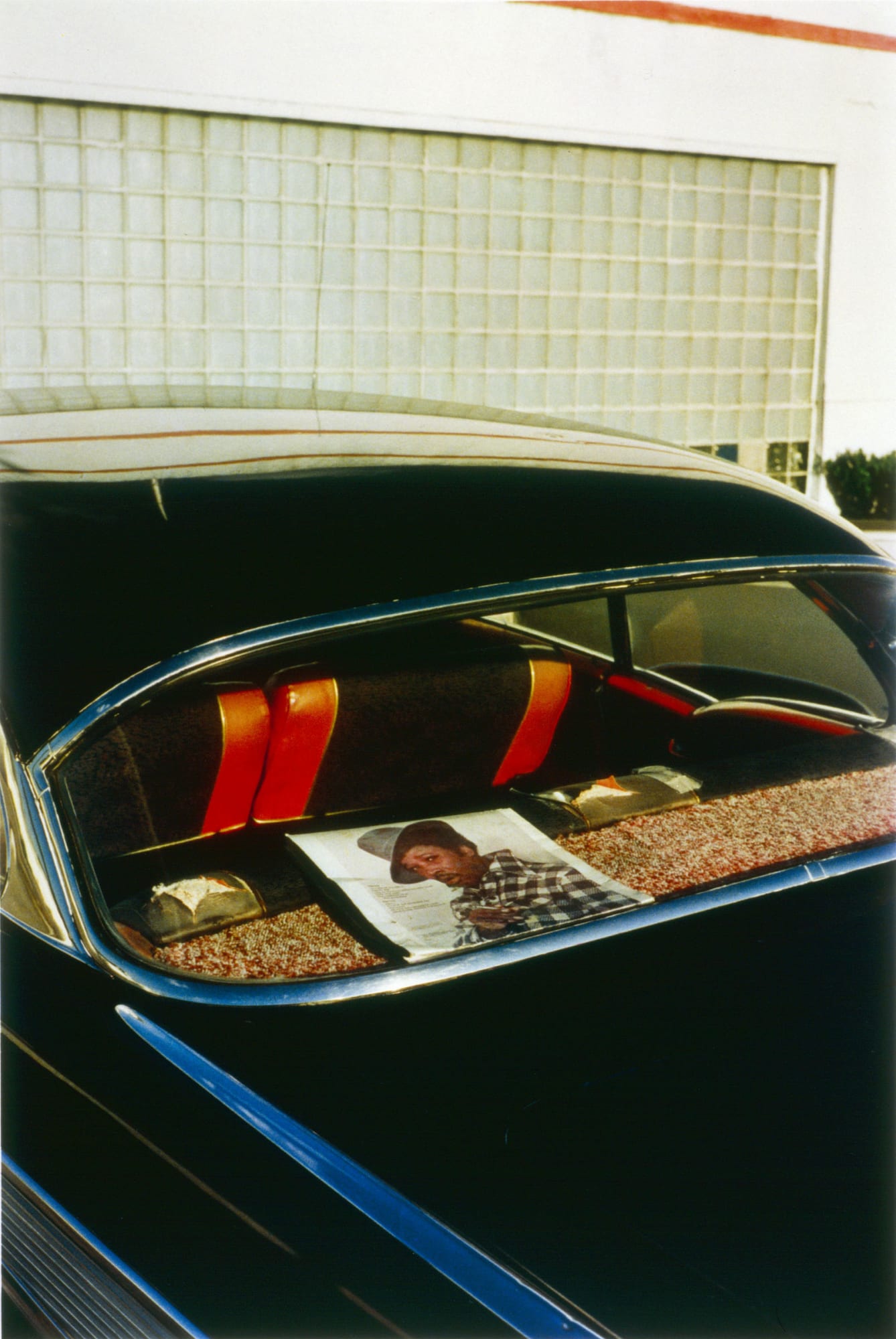 Untitled (Record Album in Rear Window) Memphis, TN [From Dust Bells 2]