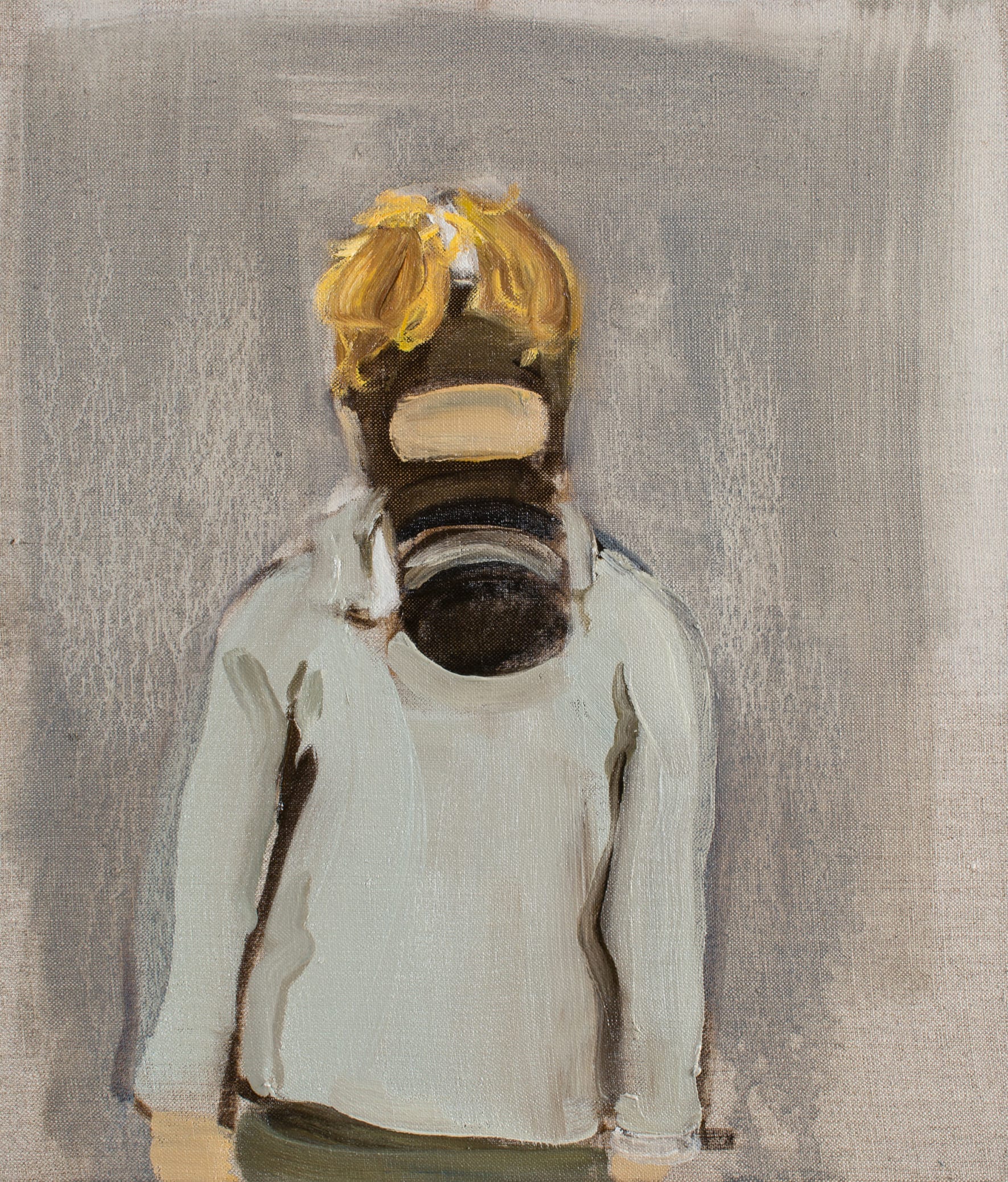 Boy With A Gas Mask