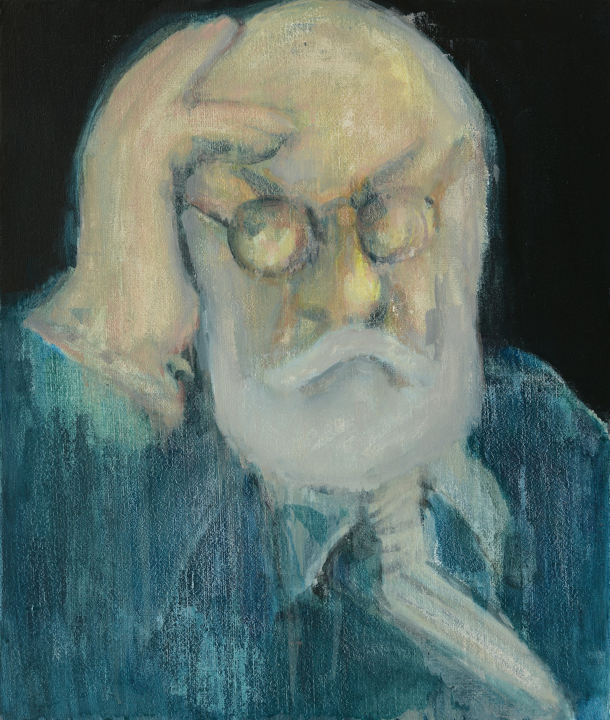 Portrait of Old Codger Mr. M